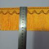 Venta al por mayor del fabricante Hilo sintético Seis Banderines de 9 cm Cortina Barba Cama Sábanas Funda de edredón Encaje Cubierta de ataúd Barba de borla