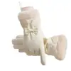 Guantes Calientes de Invierno para Mujer, Lindos Impermeables con Pantalla Táctil para Ciclismo, Vehículo Eléctrico, a Prueba de Frío, con Felpa Gruesa
