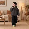 Ropa para niños, chaqueta de plumón para niños, nuevo estilo de invierno 2026, top cálido para niños, conjunto de invierno con capucha para bebé, ropa de moda para niños