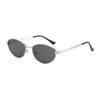 Gafas de Sol Ojo de Gato Transfronterizas Nuevas 2026, Moda Europea y Americana Simples de Metal Versátiles, Gafas de Moda Tendencia