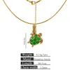 Collar Colgante de Tortuga Perla Luna Transfronterizo Accesorios Lujo Ligero Nicho Estilo Vacaciones Verano Dopamina Mujer Gama Alta