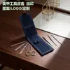 Cortauñas Personalizado con Estuche de Cuero con Logo Impreso, Tijeras para Uñas, Regalo Empresarial, Herramienta Cortauñas, Estuche de Cuero Personalizado para Cortauñas