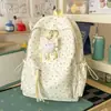 Mochila Fresca y Sencilla Estilo Coreano para Estudiantes Universitarias, Mochila Sencilla y Elegante, Mochila Ligera y de Gran Capacidad para Estudiantes de Preparatoria