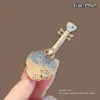 Pinza para el pelo Pipa Única y Hermosa para Mujer, Pinza para Flequillo Lateral, Pinza para Mechones Sueltos de la Frente, Pinza de Pico de Pato Sin Costuras, Accesorios para el Cabello Pasador Accesorios para el Cabello