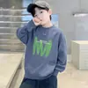 Sudadera para niño Primavera y Otoño 2024 Versión Coreana Nuevo Conjunto de Otoño para Niños Top de Felpa para Niño Niños Grandes Sudadera Urbana