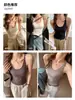 Camisola acanalada de verano para mujer, diseño nuevo, sin mangas, corte ajustado, top favorecedor