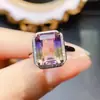 Anillo de Amatrino Natural Popular al por Mayor de Fábrica Plata S925 Incrustado Piedra Principal 9*11 Joyería de Lujo Venta Directa de Fábrica