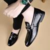 Zapatos Casuales de Vestir para Hombre Joven Beijiang Wolf Otoño Transpirables Delgados Zapatos para Hombre Suela Blanda Lefu