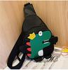 Bolsa infantil de dibujos animados dinosaurio bolsa de pecho infantil mochila linda para niña niño bebé bolsa cruzada en stock mayoreo