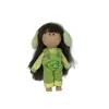 Boneca Espanhola de Batata 14cm Fofo Conjunto de Vestir Adorável Bolsa de Boneca Pingente Acessórios Chaveiro Feminino