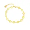 Pulsera de Moneda Año Zodiacal de Plata S925 para Mujer Nuevo Chinoiserie Tendencia Nacional Pulsera de la Fortuna Chapada en Oro Estilo Nacional Joyería de Plata al Por Mayor