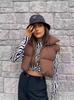Chaqueta de Invierno Acolchada para Mujer con Cuello Alto, Estilo Nuevo, Popular en Amazon para Comercio Electrónico Transfronterizo en Europa y América
