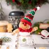 Decoraciones Navideñas Zichen Tarro de Dulces Creativo Hombre de Jengibre Navideño Tarro de Dulces Hombre Galleta Caja de Dulces Tarro de Almacenamiento