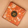 Cajas de Base y Tapa Pintadas de Color Naranja Hechas a Medida, Cajas de Regalo Estilo Chino, Cajas Personalizadas de Cartón Rígido para Souvenirs al por Mayor