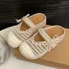 Zapatillas Veraniegas Frescas y Casuales Estilo Playa Costa Marina 2026 Zapatos de Mujer Suaves Modernos de Moda Diseño Versátil