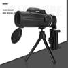 Telescópio Fotográfico Monocular Mogo 40x 60 Vertical Dentes Brancos Nível Baixo de Luz Visão Noturna Alta Definição Não-Infravermelho 1000