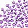 Accesorios de Pedrería Acrílica Redonda No Porosa de 4/6 mm con Base Plana para Manualidades DIY y Decoración