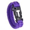 Cuerda de seguridad de campo cuerda de paracaídas salvavidas pulsera de cuerda de paracaídas escape de emergencia al aire libre montañismo supervivencia emergencia pulsera de paracaídas al por mayor