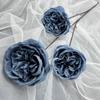 3-head leafless Austin modelo casa soft-fitting artificial flor casamento decoração casa falsa floreira flores