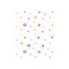 Papel de regalo con ondas de colores divertidos y puntos, papel de regalo de flores divertido para niños, hecho a mano, materiales creativos de floricultura para bricolaje, materiales de floristería