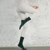 Calcetines de Yoga Personalizados de Cinco Dedos para Otoño e Invierno, Calcetines Antideslizantes para Pilates, Calcetines Deportivos Especiales de Dedos Divididos de Media Pantorrilla, Calcetines de Algodón Puro con Degradado para Mujer