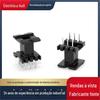 EE16 esqueleto vertical 3+3 pinos distância da linha = 9mm material do transformador