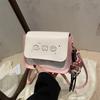 Bolso esmerilado popular de este año para mujer 2025 nuevo bolso bandolera ins versátil primavera y verano popular bolso de hombro cuadrado pequeño