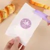 Bolsa para Pan Helado, Bolsa para Mochi Puff Tostado, Bolsa Gruesa de Sellado Lateral Ocho Lados para Alimentos Horneados, Bolsa de Empaque, Horneado al por Mayor de Fábrica