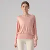 Nueva Chaqueta Deportiva de Verano con Cuello en V y Mangas Murciélago, Corte Holgado para Correr, Entrenamiento, Ropa para Exteriores, Fitness, Pilates, Ropa Casual de Yoga