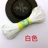 No. Hilo de 7 hebras 20.15m mm Pulsera de Hilo Tejido a Mano DIY Cuerda para Colgar Colgante de Collar Cuerda Roja Material de Tejido a Mano