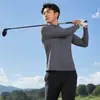Camiseta deportiva de manga larga de secado rápido para hombre, para ciclismo y running, adecuada para primavera y otoño, con cuello alto, ideal para fitness, senderismo y actividades al aire libre, y con propiedades antibacterianas
