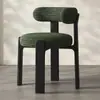 Silla Hiroshima minimalista nórdica, silla de comedor de madera maciza para el hogar con respaldo, moderna para comedor, estudio, oficina, escritorio de ocio