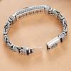 Moda cadena doble tatuaje de la paz dinero valiente pulsera personalidad popular hombres retro fortuna en tesoro fábrica venta directa