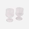 Copo de vidro gravado para destilados de alta qualidade, taça de vinho de vidro esculpida, taça de vinho pequena retrô europeia, copo de vinho branco Maotai atacado
