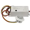 DC12 ~ 24v DC interruptor de relé de inducción de cuerpo humano dividido señal de interruptor de salida de contacto seco pasivo