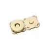 Venta Directa de Fábrica Botón Magnético de Cierre de Flor de Ciruelo de Aleación Botón Magnético Invisible Cosido a Mano DIY para Abrigos y Bolsas