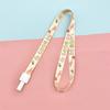 Cordão de Plástico Integrado com Fivela Cartoon de 1,5 cm para Crachás de Identificação, Crachás de Eventos, Crachás de Trabalho, Porta-Crachá Universal em Estoque