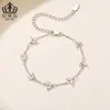Pulseira Versátil Original Aifule Folha de Oliveira Material Cobre Banhado a Ouro Branco Moda Planta Joia de Mão Atacado Ornamentos Mulheres