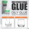 Pegamento Multifuncional Jue-Fish, Pegamento Especial Transparente de Secado Rápido para Madera, Vidrio y Cerámica, Pegamento Universal Impermeable