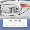 HOMONTH - Líquido reparador de faros de coche, cuidado de lámparas de coche, eliminación de polvo, abrillantador, limpieza, descontaminación, pulido, renovación, limpiador