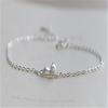 Pulseira europeia e americana de pequenos animais requintada pulseira minimalista de gato pendurado simples pulseira de gato pendurado atacado pontual