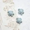 Cuentas con Forma de Tortuga Marina de Venta Caliente Transfronterizas, Cuentas Cerámicas Vintage de Agujero Recto, Pulsera DIY, Collar, Colgante, Accesorios de Joyería