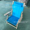 En Stock Alemán, Americano, Coreano Ins Exterior Jardín Hotel Orilla del Mar Silla de Playa Plegable de Madera Camping Reclinable 7