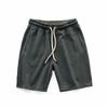 2024 Shorts Simples de Color Sólido para Hombre Verano Casual Deportes Shorts de Cinco Puntos Pantalones Versátiles Nuevos de Verano para Hombre