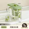 Jarra de Agua para Refrigerador de Gran Capacidad con Boquilla, Resistente a Altas Temperaturas, Engrosada, Sellada, para Uso Doméstico, Adecuada para Jugo, Té de Frutas y Almacenamiento de Bebidas