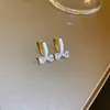 Dz Brincos Exclusivos de Luxo Leve com Laço e Gota de Zircônia para Mulheres Super Fada Temperamento Brincos de Tarraxa Vazados Acessórios de Brincos de Alto Padrão