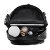 2024 Nuevo Estilo Coreano Casual Personalizado Más Fácil de Combinar Bolso Mochila de Moda Mochila Pequeña para Mujer Cuero Suave Bolso Escolar Casual