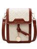 Bolso Mini Cuadrado de Moda Transfronterizo para Mujer 2026 Nuevo Estilo de Gama Alta Elegante Versátil Bolso de Hombro Cruzado Bolso para Teléfono Móvil