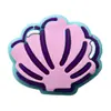 Pingentes de Sapato com Tema de Sereia, Decorações Divertidas de Sapato em Desenho Animado, Presilhas Decorativas de Plástico PVC, Acessórios Destacáveis para Vendas Transfronteiriças