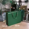 Bolso sin Cintura Bolsa de Papel Verde Impresa con Logo Bolsa de Papel Tienda de Ropa Caja de Empaque para Cosméticos Bolsa de Compras Bolsa de Regalo